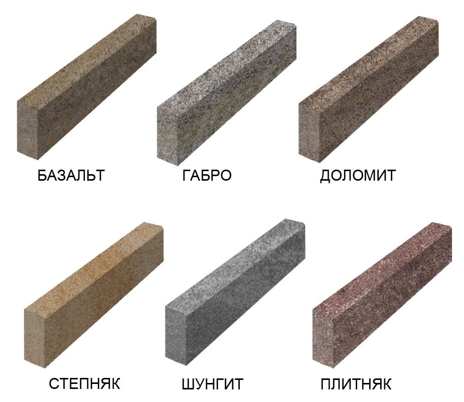 Тротуарный бордюр БР 100.20.8 искуственный камень