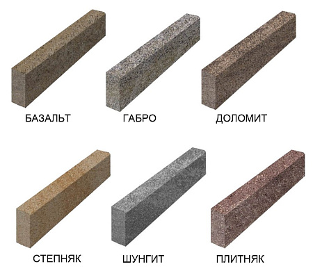 Тротуарный бордюр БР 100.20.8 искуственный камень